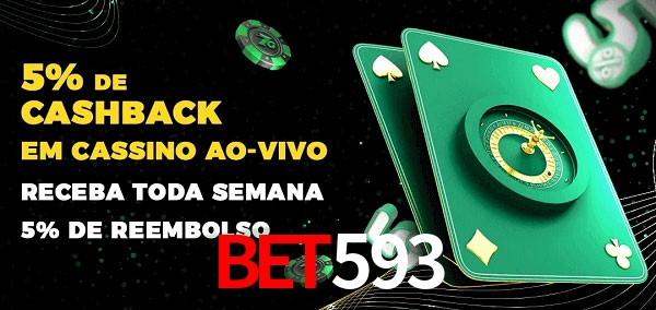 Promoções do cassino ao Vivo bet593